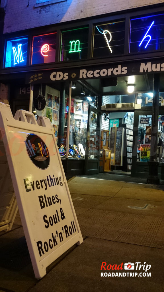 Beale Street et ses magazins de musique