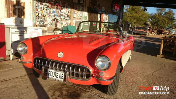 Corvette à Hackberry General Store