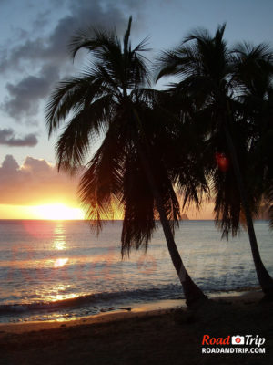 Coucher de soleil en Martinique