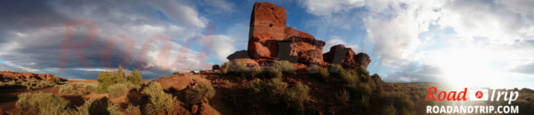 Edifice de Wukoki Pueblo