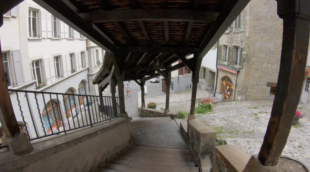 Escaliers du Marché à Lausanne