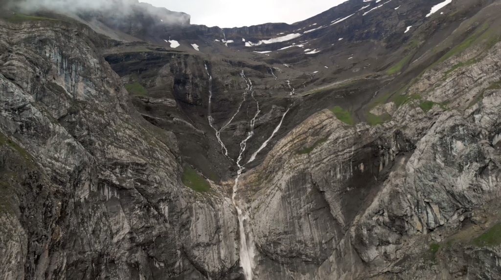 Glacier des Diablerets à 3000 mètres d'altitude