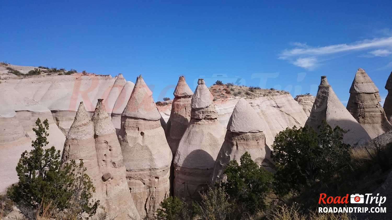 Randonnée à Tent Rocks National Monument