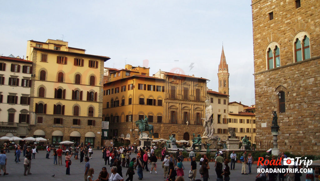 La-Piazza-della-Signoria-à-Florence