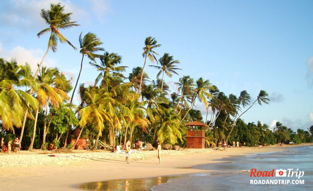 La plage des Salines en Martinique