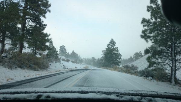 La tempête de neige est passée