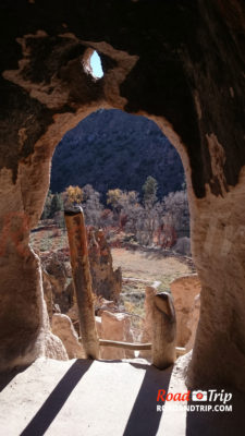 Les habitations de Bandelier National Monument