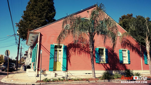Les maisons colorées de la Nouvelle-Orléans