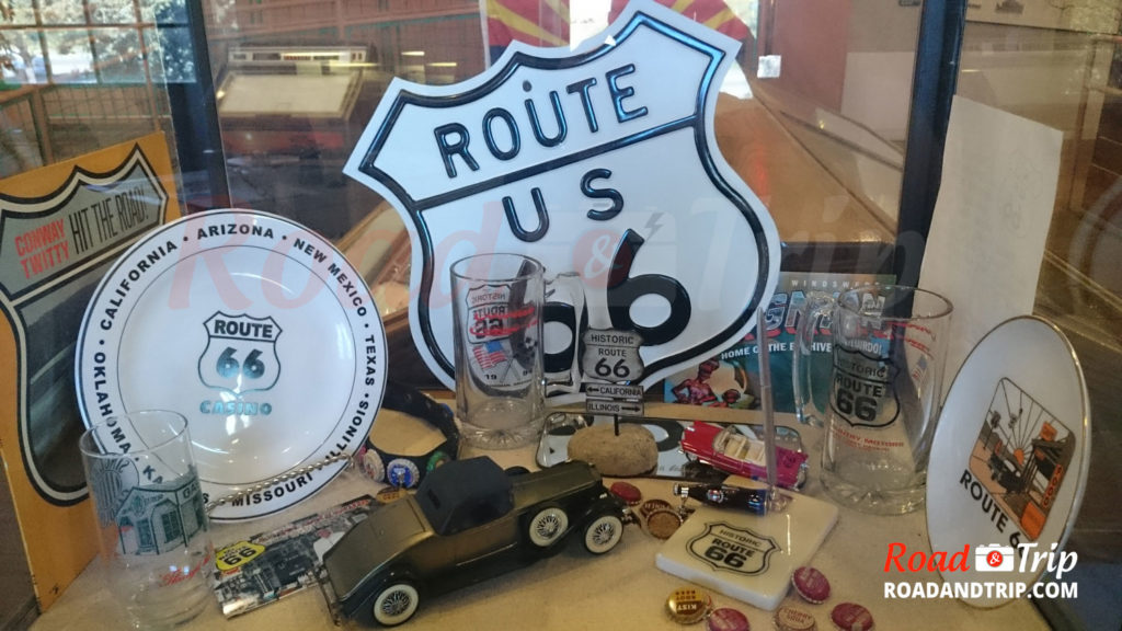 Objets du musée Route 66