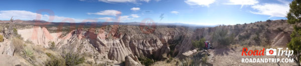 Panorama à Tent Rocks