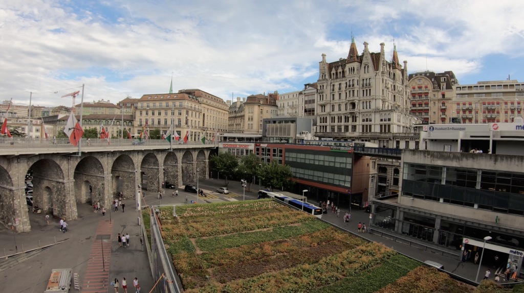 Passerelle du Flon à Lausanne