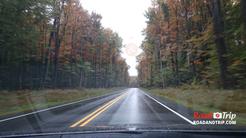 Paysage d'automne en Pennsylvanie