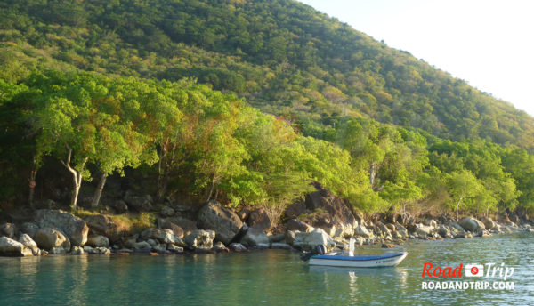 Paysage de l'îles des Saintes