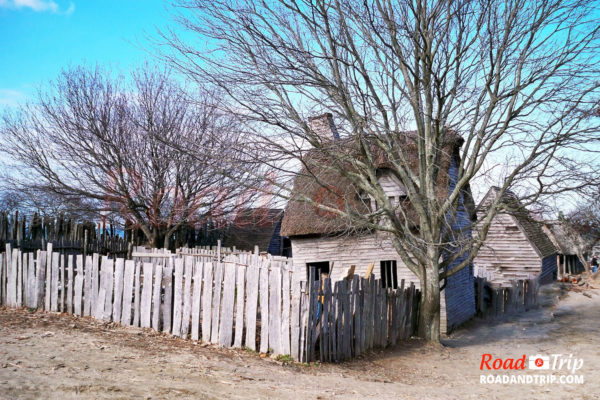 Plimoth Plantation village anglais