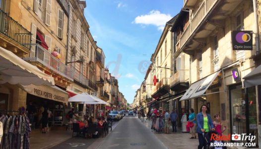 Rue centrale à Sarlat