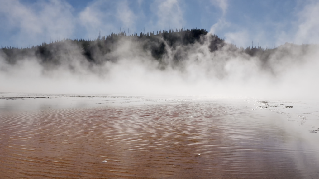 Source chaude au Parc National de Yellowstone
