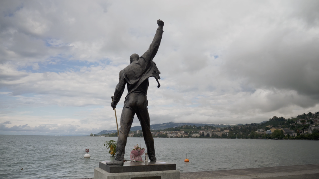 Statue Freddie Mercury à Montreux
