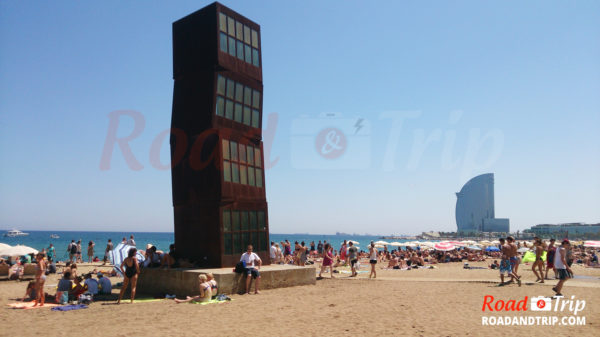 Toujours la plage de Barcelone