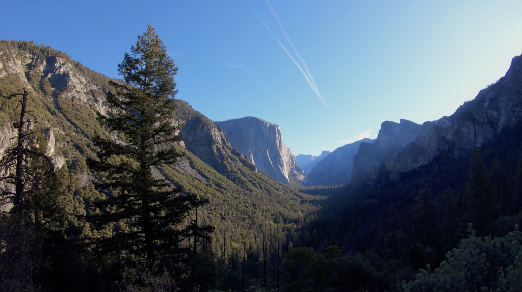 Tunnel View point à Yosemite