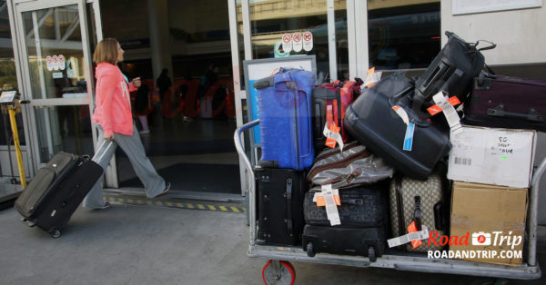 Valises à l'aéroport